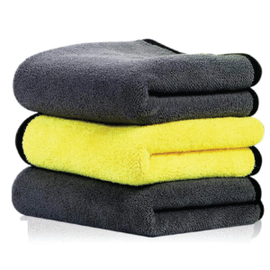 Microfiber Detailing Towel (40cm x 40cm, 600 GSM) Double Sided - Pack of 3